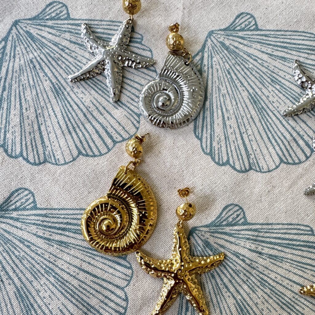 Boucles d'oreilles Azur