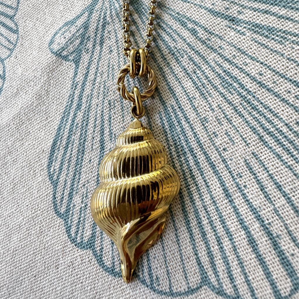 Collier Coquille d'or