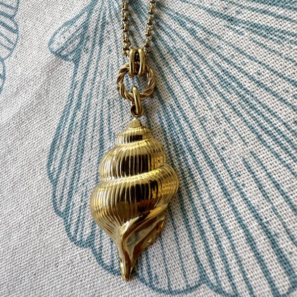 Collier Coquille d'or