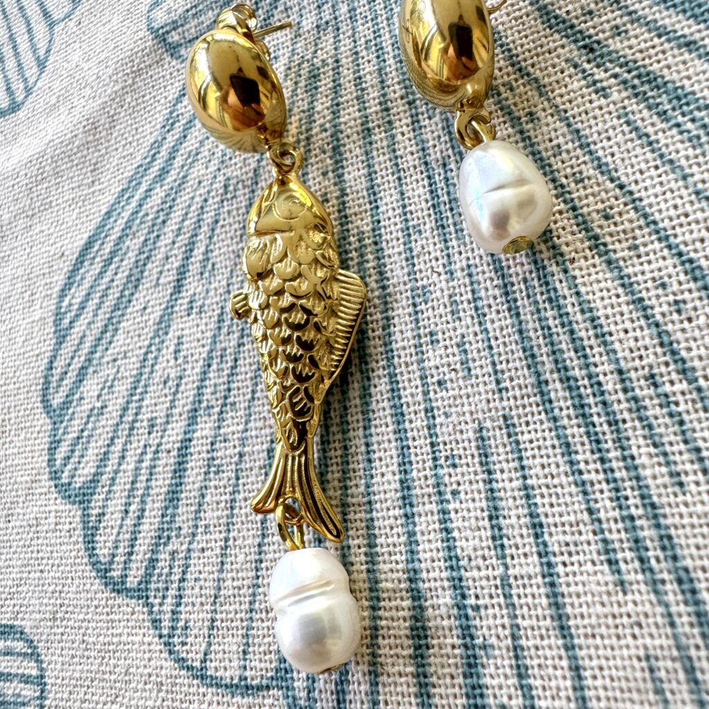 Boucles d'oreilles Neptune