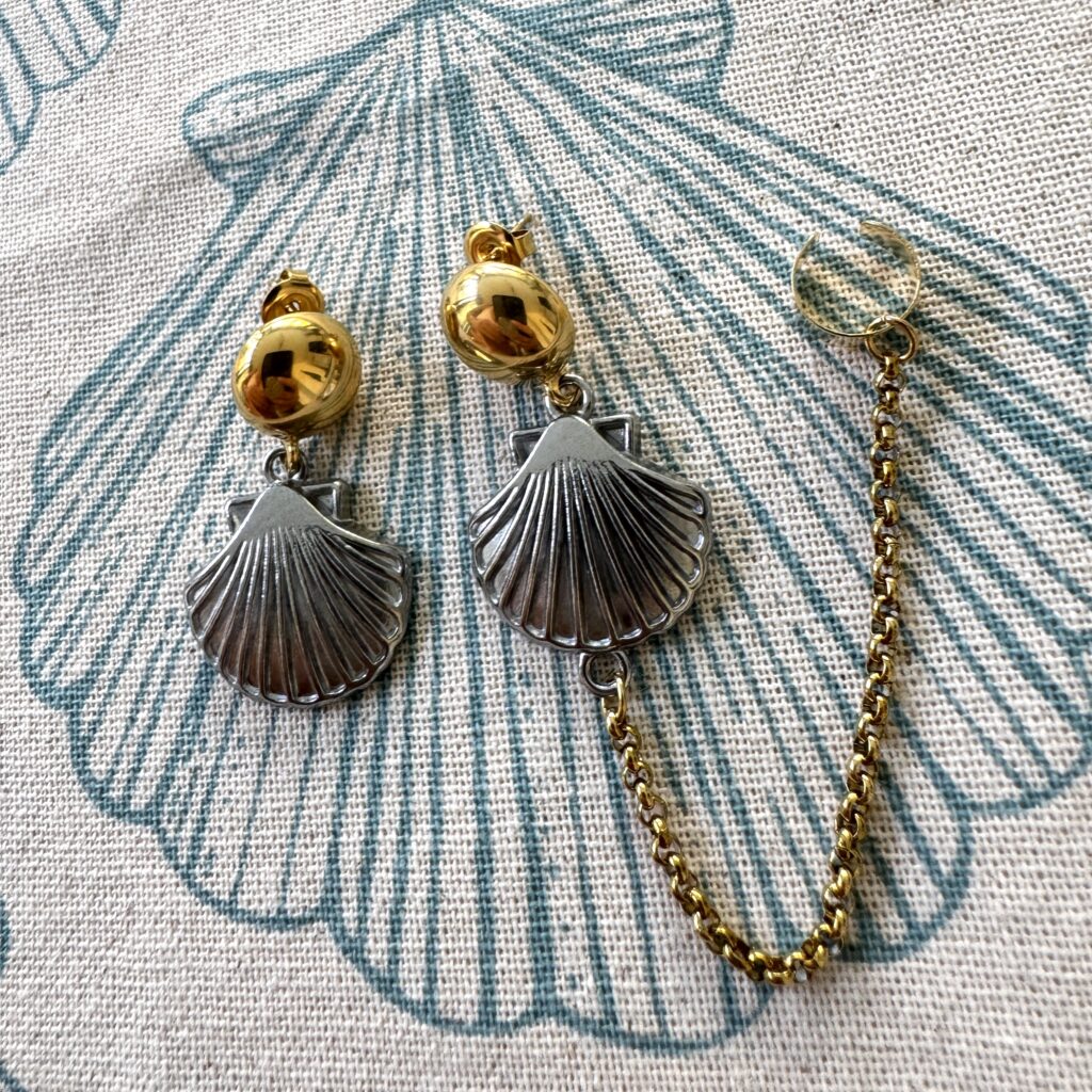 Boucles d'oreilles Océan