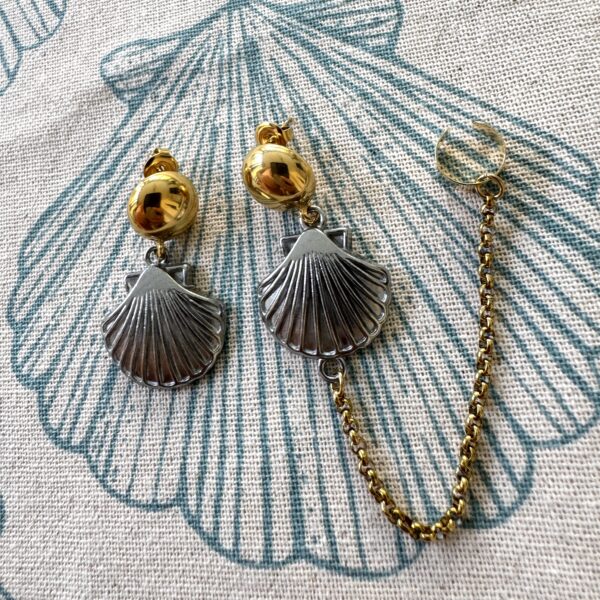 Boucles d'oreilles Océan